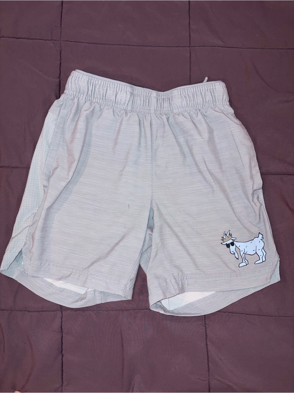 Boys Goat USA grey shorts Size Large